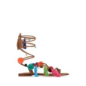 Alameda Turquesa Women Embellished Synthetic Leather Matisse Sandals